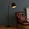 Caleb Floor Lamp - Black 1 Caleb Floor Lamp - Black -Fashion Lighting 12809234 4894832987730945