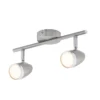 Vector 2 Bar LED Spotlight - Satin Nickel -Fashion Lighting 12810128 6514843073049327