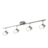 Vector 4 Bar LED Spotlight - Satin Nickel -Fashion Lighting 12810233 1804843073377134