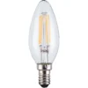 TCP LED Filament Clear Candle 4W E14 Light Bulb - 3 Pack -Fashion Lighting 12813612 6054958629262703