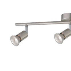 Rochdale 3 Lamp Spotlight Bar - Brushed Stainless Steel -Fashion Lighting 12815760 2274843350383373