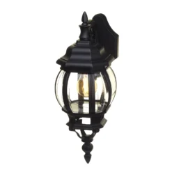 Lutec Canterbury E27 Outdoor Wall Lantern - Black 9 Lutec Canterbury E27 Outdoor Wall Lantern - Black -Fashion Lighting 12819092 1504840987871118
