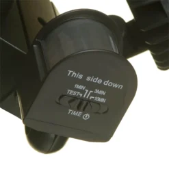 Lutec Shrimp Twin Head Outdoor LED PIR Wall Light - Black -Fashion Lighting 12819186 1564832982861864