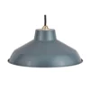 Retro Metal Easy Fit Pendant Light Shade - Blue -Fashion Lighting 12819602 3924831916714970