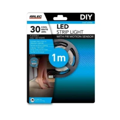 Arlec 1m Battery Strip Light With PIR Sensor -Fashion Lighting 12823694 6424831908831711