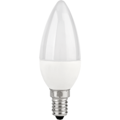 TCP LED Candle 60W E14 Coat Warm Light Bulb - 2 Pack