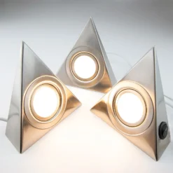 Arlec 3 Pack LED Triangle Cabinet Lights -Fashion Lighting 12825180 5535007594706266