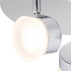 Paisley LED Bathroom Round Plate Spotlight - 3 X 4.5W -Fashion Lighting 12826177 2294958071697052