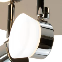 Paisley LED Bathroom Round Plate Spotlight - 3 X 4.5W -Fashion Lighting 12826177 2504958071764897