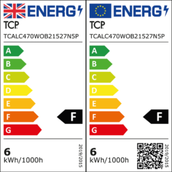 TCP LED Candle 40W BC Warm Light Bulb - 5 Pack -Fashion Lighting 12826517 7544891503543447