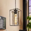 Eglo Loncino 1 Light Pendant Light - Black -Fashion Lighting 12836513 1884938959080080