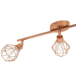 Eglo Zapata Triple Spotlight - Copper -Fashion Lighting 12836886 1174843502964471