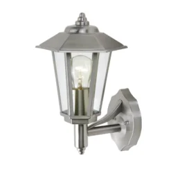 Lutec Grosvenor Stainless Steel Outdoor Wall Lantern 10 Lutec Grosvenor Stainless Steel Outdoor Wall Lantern -Fashion Lighting 12840505 1104831603853562