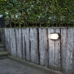 Lutec Echo Outdoor Bulkhead Light - Black -Fashion Lighting 12840603 4274952656964022