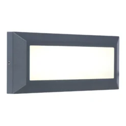 Lutec Helena LED Surface Mounted Outdoor Brick Light - Anthracite -Fashion Lighting 12840735 1224952694835203
