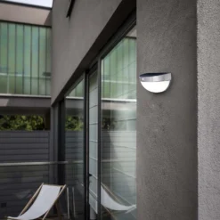 Lutec Bubble Solar LED Outdoor Wall Light With PIR Motion Sensor -Fashion Lighting 12840752 2834952869585191