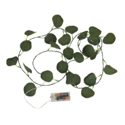 None Eucalyptus Battery String Lights -Fashion Lighting 12842407 4214867915125111