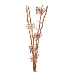 None 50cm Butterfly Battery Twig Lights