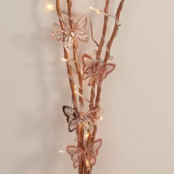 None 50cm Butterfly Battery Twig Lights -Fashion Lighting 12842419 1854867915124127