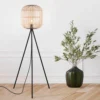 Eglo Bordesley Wooden Floor Lamp -Fashion Lighting 12879397 1144938652836777