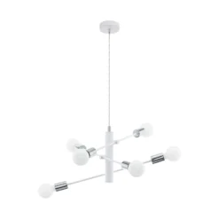 EGLO Gradoli 6 Light Baton Pendant 7 EGLO Gradoli 6 Light Baton Pendant -Fashion Lighting 12881580 2884843701005520