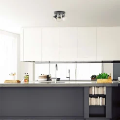 Alfie 3 Lamp Spotlight Plate - Grey -Fashion Lighting 12882231 1894843519954320