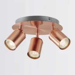 Rose 3 Lamp Spotlight Plate - Rose Gold -Fashion Lighting 12882234 1104843521134985