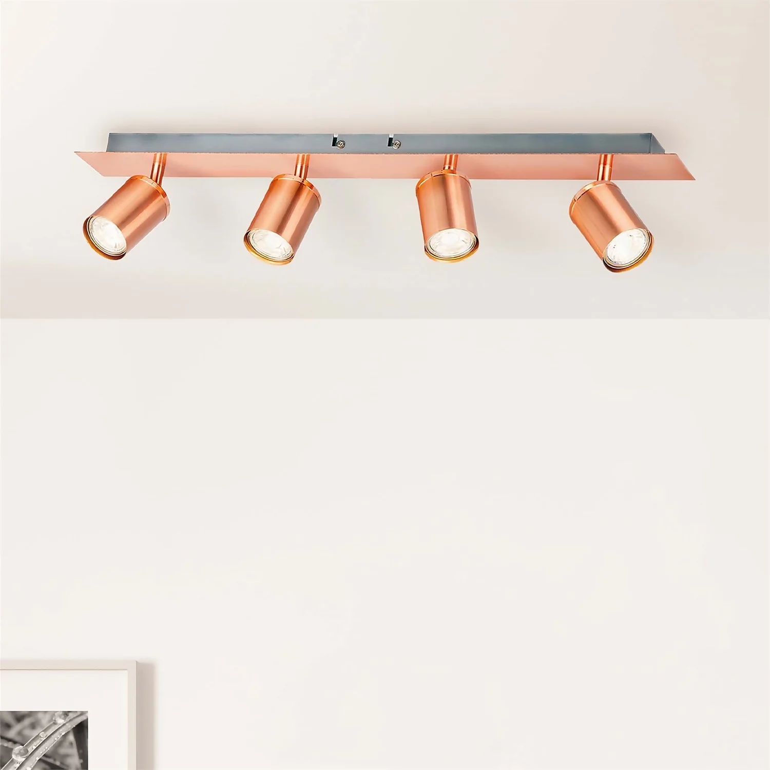 Rose 4 Lamp Spotlight Bar - Rose Gold 4 Rose 4 Lamp Spotlight Bar - Rose Gold - Image 2