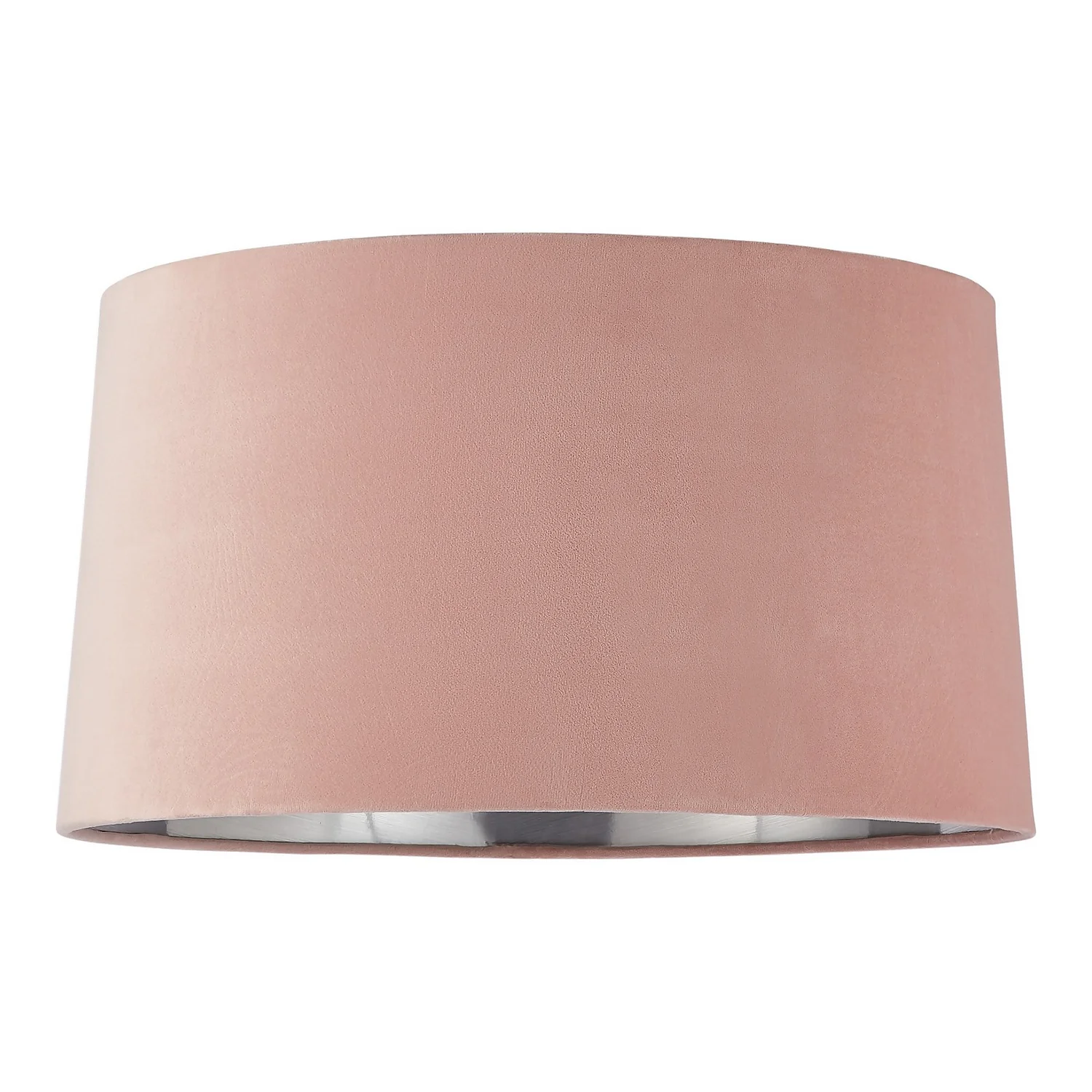 House Beautiful Samet Velvet Drum Shade - Pink - 45cm 3 House Beautiful Samet Velvet Drum Shade - Pink - 45cm