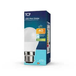 TCP Led Globe 40w Bc Dimmable Warm White Bulb 1pk -Fashion Lighting 12890575 1984974965023308
