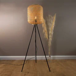 Reid Bamboo Floor Lamp -Fashion Lighting 12891604 1184920555983910