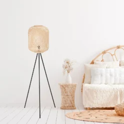 Reid Bamboo Floor Lamp