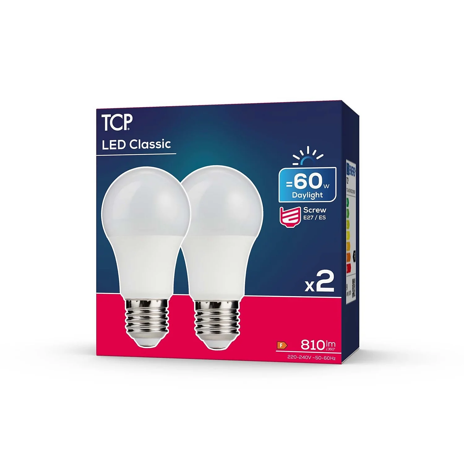 TCP Led Classic 60w Es Daylight Bulb 2pk 4 TCP Led Classic 60w Es Daylight Bulb 2pk - Image 2