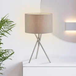 Bella Tripod Table Lamp - Grey 16 Bella Tripod Table Lamp - Grey -Fashion Lighting 12908191 1644899249588546