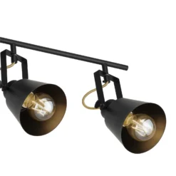 Abigail 4 Lamp Spotlight Bar - Black -Fashion Lighting 12909853 1874845849478434