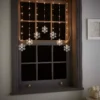 Snowflake LED Pinwire Christmas Window Curtain Light -Fashion Lighting 12945703 1574884276908547