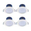7W Dimmable Tri-Colour Pack Of 4 LED Downlights 2 7W Dimmable Tri-Colour Pack Of 4 LED Downlights -Fashion Lighting 13031819 1424857399646557