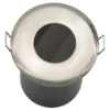 Fixed Fire Rated IP65 Single Downlight - Brushed Nickel -Fashion Lighting 13031822 2074857399719163
