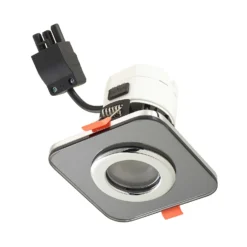 Bathstore Triotone Square Smoked Glass Downlight -Fashion Lighting 13047286 7925033007633309