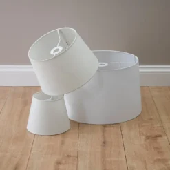 Clyde Natural Taper Shade - 40cm -Fashion Lighting 13139375 1994920560074389