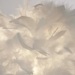 Hattie Feather Floor Lamp - White -Fashion Lighting 13157970 1534958397136368