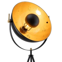 Kennedy Black & Gold Floor Lamp -Fashion Lighting 13191218 4954958576985186