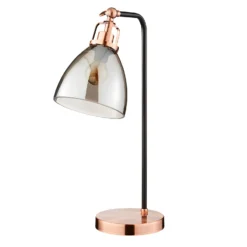 Decan Table Lamp - Smoke & Copper -Fashion Lighting 13208318 1984896913331706