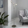 Orb 3 Light Floor Lamp - Nickel Smoke -Fashion Lighting 13208323 1684896913458471