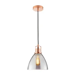 Decan Pendant - Smoke & Copper 8 Decan Pendant - Smoke & Copper -Fashion Lighting 13208327 2054896913274463