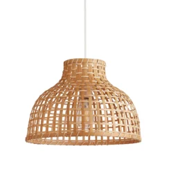 Belle Bamboo Woven Light Shade - Medium -Fashion Lighting 13222273 1604913785402155
