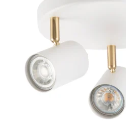 Thorpe 3 Lamp Spotlight Plate - White 9 Thorpe 3 Lamp Spotlight Plate - White -Fashion Lighting 13239140 3044928056120341