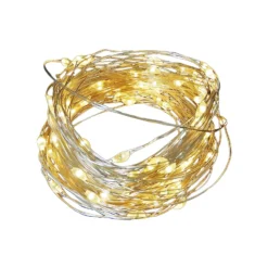 100 Solar Warm White Copper Wire Lights -Fashion Lighting 13277685 1284937384154414