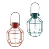 House Beautiful Firefly Solar Powered Caged Lantern 2 House Beautiful Firefly Solar Powered Caged Lantern -Fashion Lighting 13280804 1935024504136615