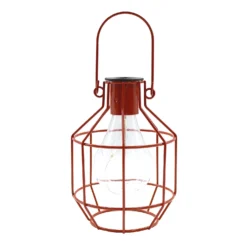 House Beautiful Firefly Solar Powered Caged Lantern 11 House Beautiful Firefly Solar Powered Caged Lantern -Fashion Lighting 13280804 4234933436884788